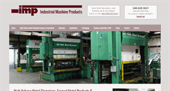 Desktop Screenshot of industrialmachineprod.com